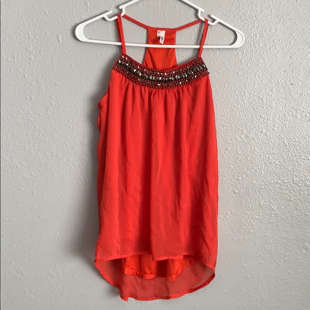 Orange Maurices Summer Top